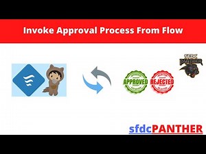 Call Salesforce Approval process from Flow Builder | #FlowBuilder
