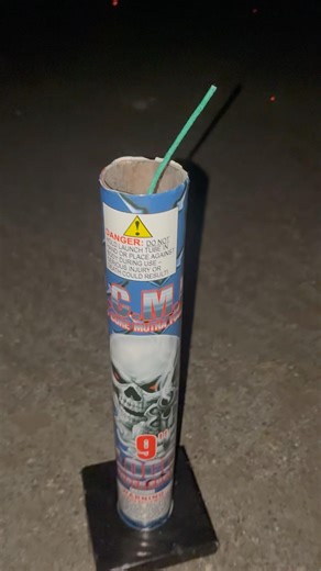 9” H.C.M.F LOCO canister shell 🤯 #fireworks #greatpnw #pyro #boomcity #muckleshoot