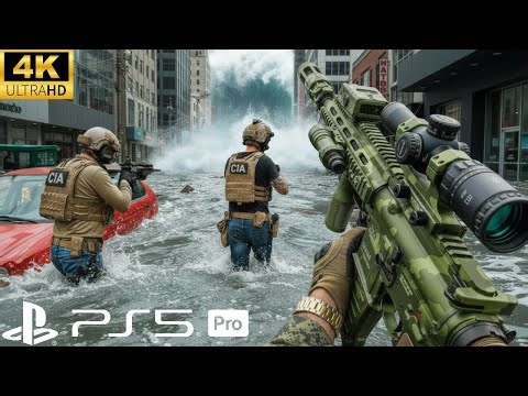 O INFERNO VEIO DAS ÁGUAS NA MELHOR MISSÃO DE SOBREVIVÊNCIA DE CALL OF DUTY | GAMEPLAY IMERSIVA 4K60