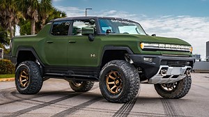 Behold The World's First Kevlar-Coated GMC Hummer EV Pickup