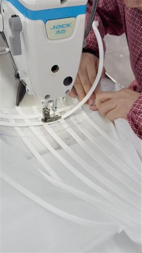 How We Sew Wedding Dress Boning | Bridal Craft#BridalTailoring #Wedding2026 #WeddingDressCraft