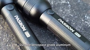 Rechargeable Flashlights High Lumen LED Torches, 5 Modes, Waterproof & Zoomable Small Flashlights, Mini Size, Ideal for Camping,Hiking, Outdoor Activities, Home Emergencies (Large)
