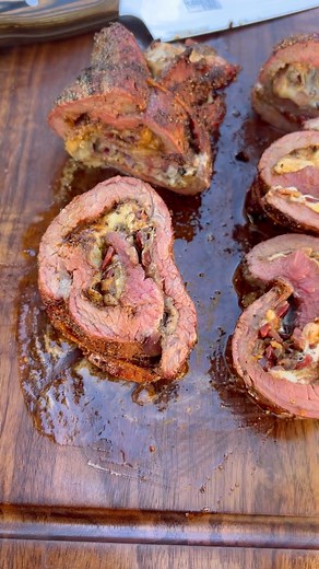 Stuffed flank steak | Miguels cookingwithfire