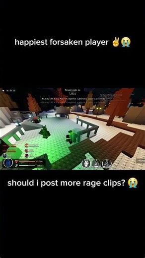forsakens calmest player #robloxforsaken #roblox #forsaken #rage