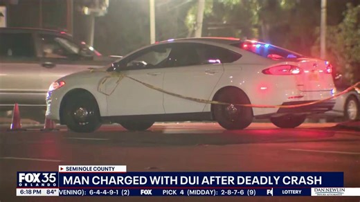 Man arrested, charged after deadly DUI crash in Altamonte Springs