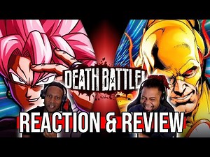 Goku Black VS Reverse-Flash (Dragon Ball VS DC) | DEATH BATTLE! Reaction & Review!!