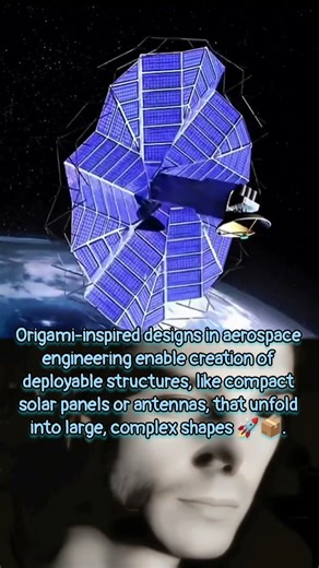origami technique in aerospace engineering #explained #physicsexperiment