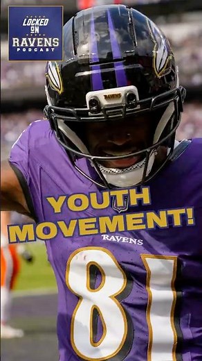 Baltimore Ravens taking CONFIDENT GAMBLE with young WR, TE rooms #ravens #baltimoreravens #nfl