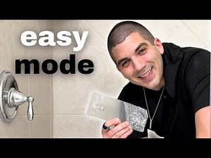 How to Remove Sticky Adhesive from Shower Wall (64 seconds)