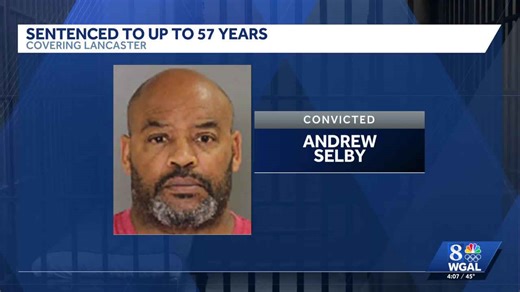Former Lancaster police officer sentenced to up to 57 years for assaulting minors