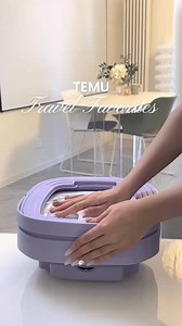 1.2K views · 13 shares | Tired of washing clothes by hand? 狀 Meet the Portable Washing Machine – compact, powerful & perfect for daily laundry. Just plug in, add water, and relax while it cleans! | Trrendo | Facebook