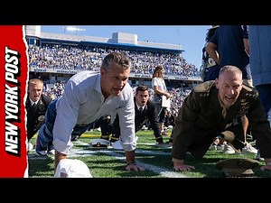 Pete Hegseth Helps Set World Record For Most Pushups Simultaneously