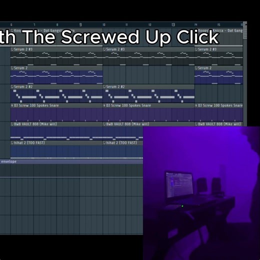 Mixing Three 6 with the Screwed Up Click #808 #producer #flstudio