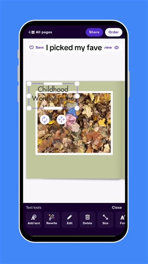 Because you don’t need the perfect words — you just need to start. Mixbook Smart Captions helps you do that. 📲 Download the Mixbook App (link in bio). #MixbookApp #SmartCaptions #storytelling | Mixbook