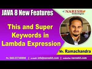 Java 8 Features Tutorials | This and Super Keywords in Lambda Expression | by Mr.RamaChandra