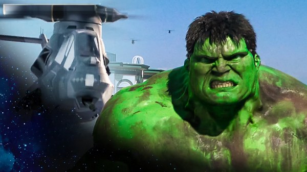 Hulk smashes San Francisco - Eric Bana
