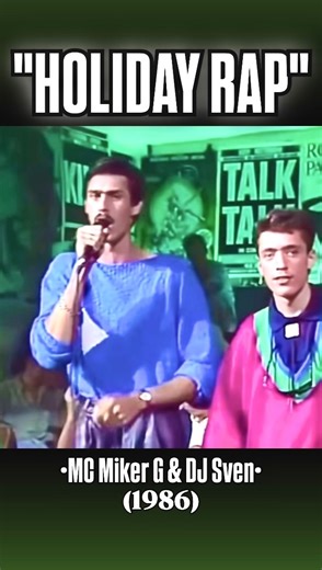 📡 A GUY FROM THE 80’S & 90’S 📡 on Instagram: "Netherlands Reeeemix!!!⚡️🇳🇱⚡️ •”HOLIDAY RAP” -MC Miker G & DJ Sven (1986) #hiphop #concert #netherlands #netherlands🇳🇱 #explore"