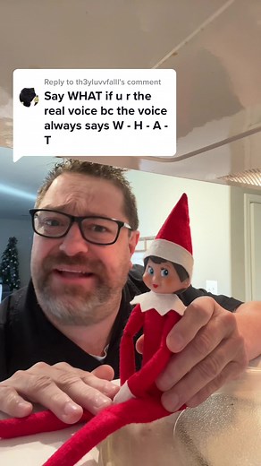 The Real Voice Actor Reacts - Even the Elf Hears It!