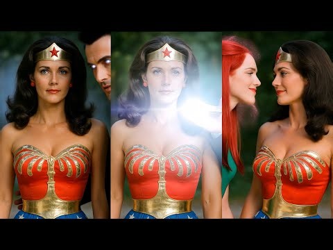 Wonder Women being hypnotised by Vampire, Men in Black and Poison Ivy: A.l hailuo videos generations