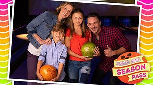 BOWLING: the perfect family activity. 👨‍👩‍👧‍👧 Roll in and celebrate National Siblings Day on the lanes! Our Summer Games season pass is now available: bowlsummergames.com | Bowlmor Lanes