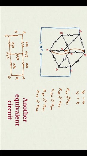 Classic Resistor Cube Problem