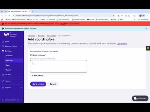 Adding Concierge Coordinator
