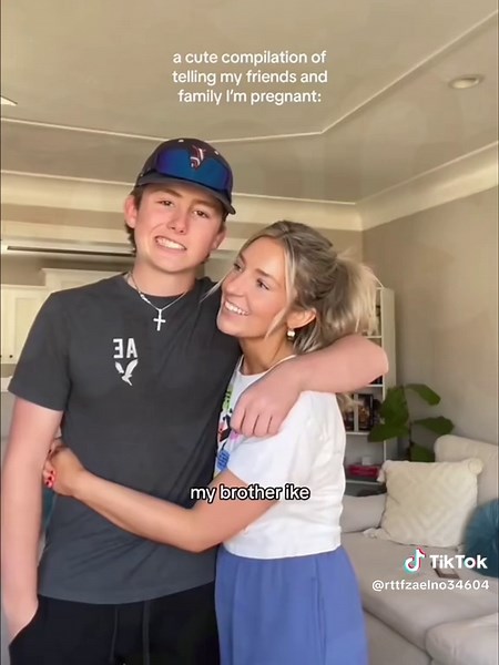 Surprising Family with Pregnancy Announcement