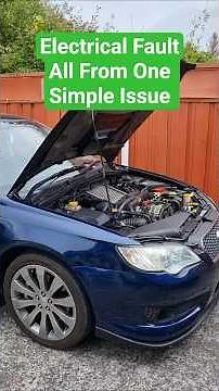 Strange Electrical Faults… All From One Simple Issue (Lights not working watch this)