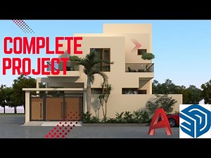 Complete Project in SketchUp Full Modeling Tutorial Step by Step