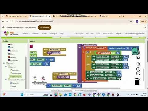 Tutorial Pembuatan Aplikasi Game "Flappy Bird" menggunakan MIT App Inventor | Kelompok 2