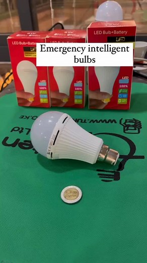 Intelligent bulbs saves on energy and can last up to 4hours when the power goes off. 💡Available in 12w 💡daylight temperature 💡Pin type Contact 0771766299 to place an order🛍️ We deliver countrywide at a fee | Tungsten Electricals Limited.