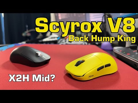 Scyrox V8 Mouse Review - Budget Goodness (vs X2H/Sora V2/X6)