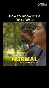 Are You REALLY Brisk Walking? Here's How to Check 🚶🔥 #YatinderSingh #Podcast #Fitness
