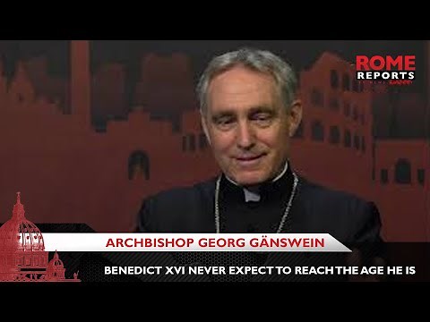 Pope emeritus' secretary says Benedict XVI never expected to live so long