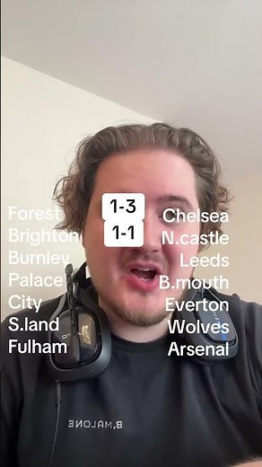 Predicting Today's Premier League Games!