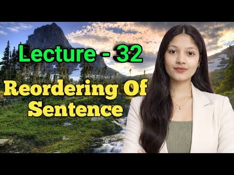 Reordering of Sentences in English Grammar | Easy Tricks & Examples || UP Board exam 2027