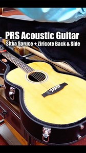 Full, Vintage Tone The PRS SE T60E pairs ziricote back and sides with a solid spruce top. The tone favors a full bottom end with rolled-off highs reminiscent of some vintage acoustic guitars. When matched with PRS hybrid“X”/ Classical bracing, which allows the top to freely vibrate, the SE T60E’s voice projects with breathtaking volume and delicate nuance. The Tonare Grand body shape delivers a familiar feel and a thunderous tone, well suited for picking and fingerstyle playing. Plugged in, the 
