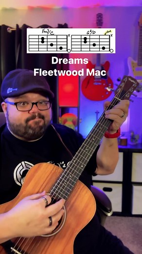 34K views · 505 reactions | Dreams by Fleetwood Mac guitar tutorial! Fleetwood Mac Taylor Guitars #fleetwoodmac #dreams #taylorguitars #guitar #guitarra #guitare #music #musica #chevansmusic #musician #guitartutorial #acousticcover #learnguitar #musicteacher #guitarlessons #guitarteacher #guitarist #easy #beginner #chords #guitarchords #guitarist #guitaristsoftiktok #guitarists #guitariste | Chas Evans | Facebook