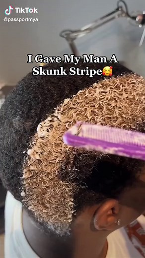 How to Achieve a Stylish Skunk Stripe for Men