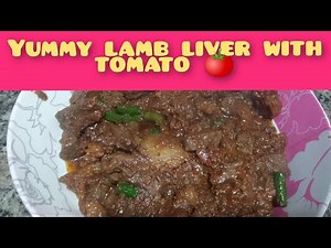 How to Cook Lamb liver Quick cooking / easy recipe