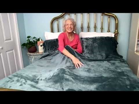 Berkshire Solid Velvetsoft 4 Piece Sheet Set on QVC