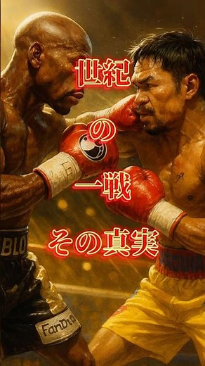 勇気ではなく“選択”が勝敗を決めた夜──メイウェザー vs パッキャオ
