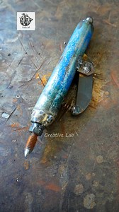 105K views · 793 reactions | DIY Center Punch Hack – Spring Tool You Can Build Yourself #reels #instagramreels #spring #loaded #center #punch #tool #handtool #metalworking #welding #satisfying #fabrication #handyman #lifehacks | Creative Lab | Facebook