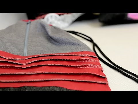 BERNINA overlocker/serger L 460 / L 450: threading and sewing, 3-thread overlock