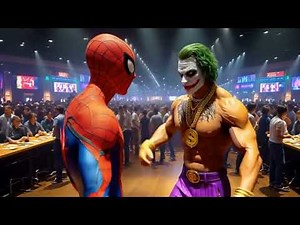 SPIDER MAN vs JOKER 🔥– Madness vs Rage | Epic Marvel Showdown | Marvel Vs DC