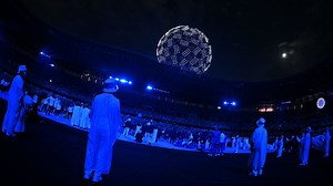 WATCH: Opening Ceremony illuminated by epic drone display