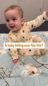 Laundry baskets for the win!! Sitting balance can take time to master- try this laundry basket trick to help your baby practice! Want more tips to help your baby sit independently? Join the TOT SPOT to access my full sitting course plus get direct tips from me! 🔗Link in bio to join 🥰🚀 | Tots On Target