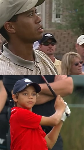 InForMotion | AI Artist on Instagram: "DNA Doesn't Lie: Tiger and Charlie Woods Mirror Comparison Experience the uncanny "mirror image" swings and mannerisms of Tiger and Charlie Woods. DNA or training? You decide. At the PNC Championship, the world witnessed something spectacular: a side-by-side look at Tiger Woods and his son, Charlie Woods, displaying identical swings, club twirls, and even walking styles. #tigerwoods #charliewoods #pncchampionship #likefatherlikeson #golfswing #legacy #pgato