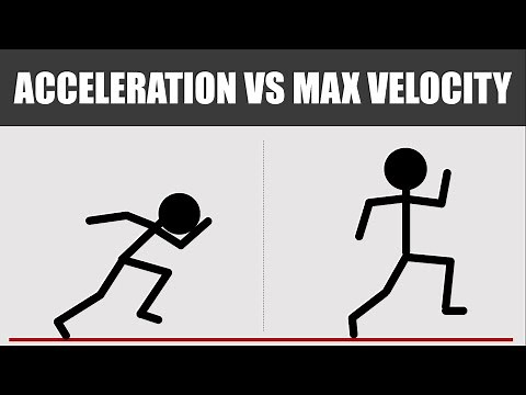 Acceleration vs Maximum Velocity Sprinting | Differences in Mechanics and Training Methods