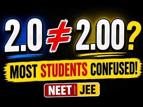 Significant Figures Tricks & Rules Explained | NEET/JEE Physics